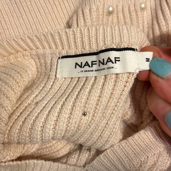 NAF NAF pearl embellished tank - Picture 3 of 3